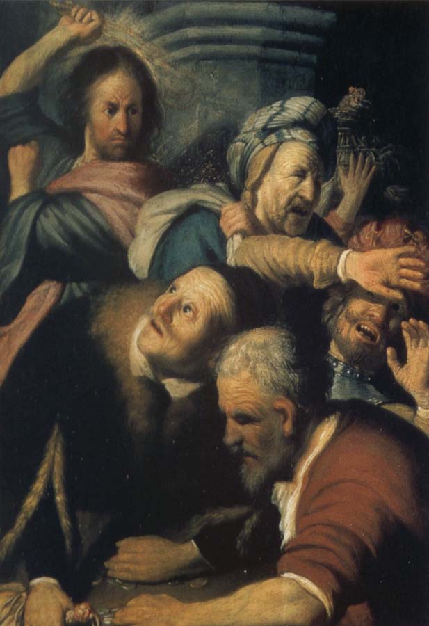 Christ Driving the Money Changers from the Temple